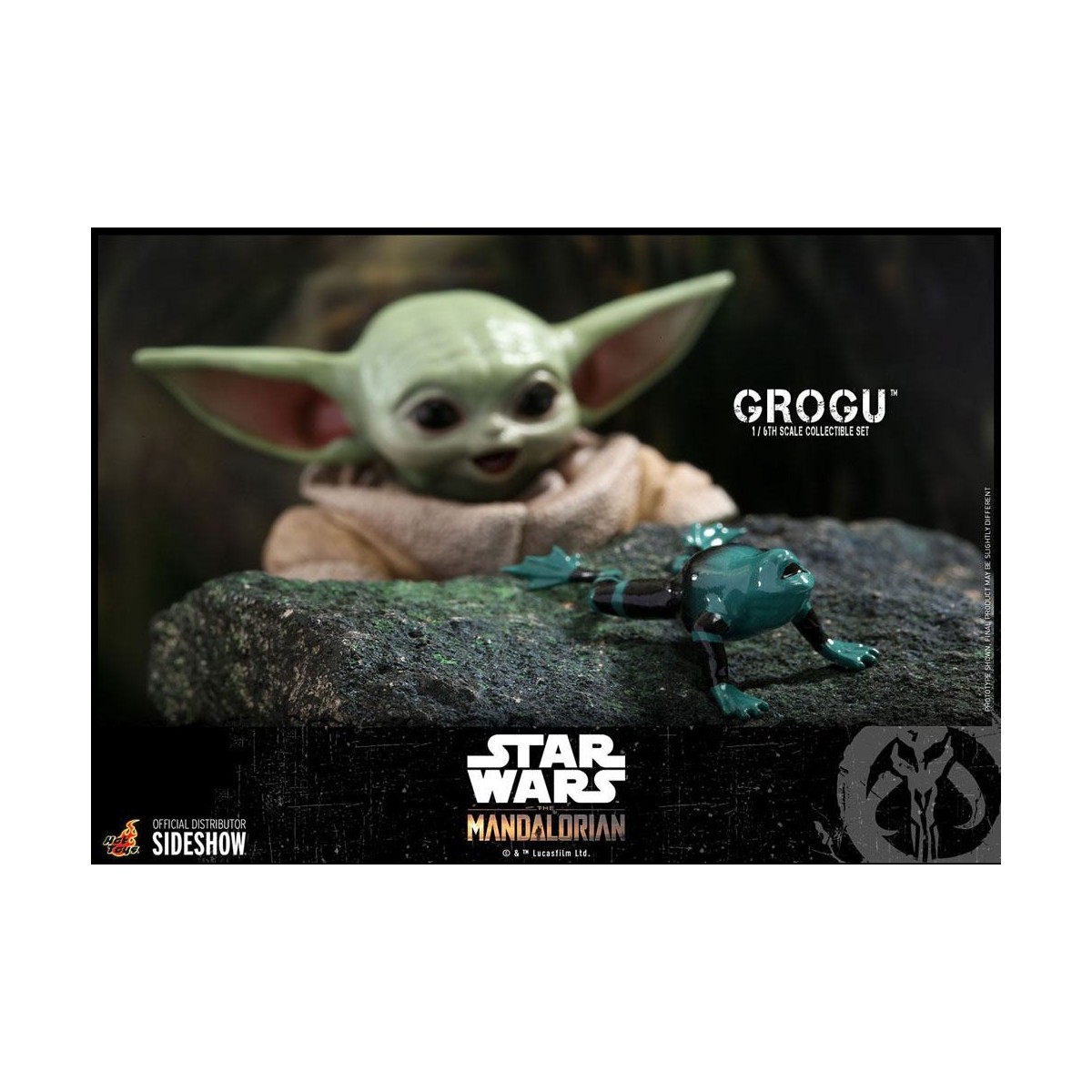 Hot Toys Star Wars - The Mandalorian - Grogu 1/6 confezione da 3 figure