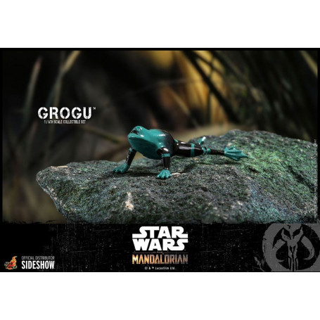 Hot Toys Star Wars - The Mandalorian - Grogu 1/6 confezione da 3 figure