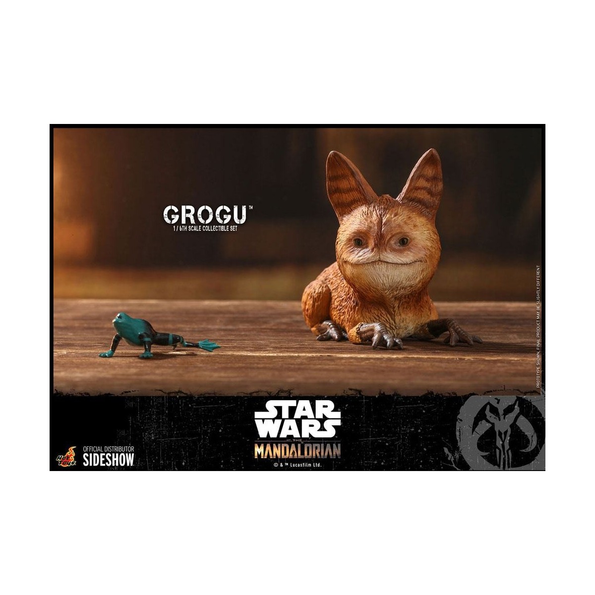 Hot Toys Star Wars - The Mandalorian - Grogu 1/6 confezione da 3 figure