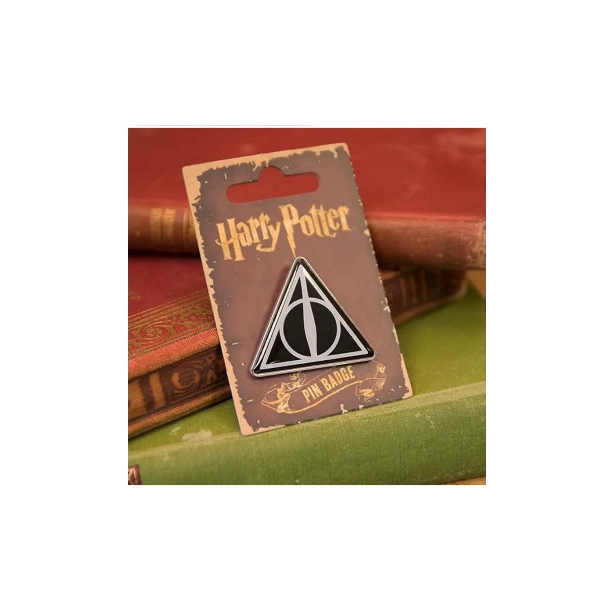 HARRY POTTER - Pendente e collana in argento placcato - Doni della Morte - Doni della Morte - Reliquie dei Doni della Morte