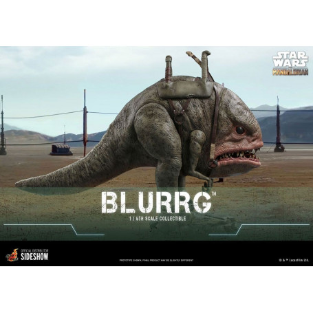 Hot Toys Star Wars - Il Mandaloriano e Blurrg