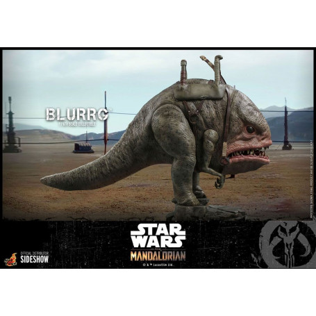 Hot Toys Star Wars - Il Mandaloriano e Blurrg