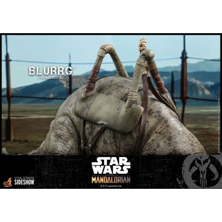 Hot Toys Star Wars - Il Mandaloriano e Blurrg