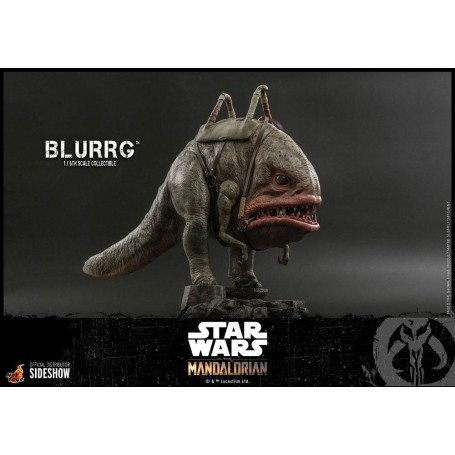 Hot Toys Star Wars - Il Mandaloriano e Blurrg