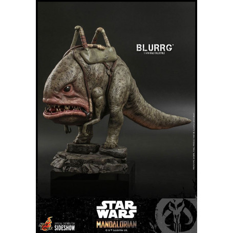 Hot Toys Star Wars - Il Mandaloriano e Blurrg