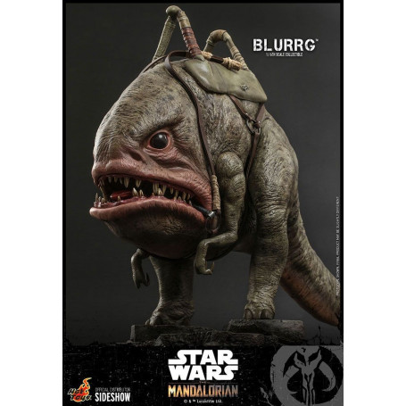 Hot Toys Star Wars - Il Mandaloriano e Blurrg