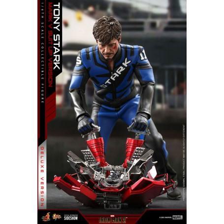 Hot Toys Iron Man 2 - Mark V Suit Up Deluxe Version 1/6