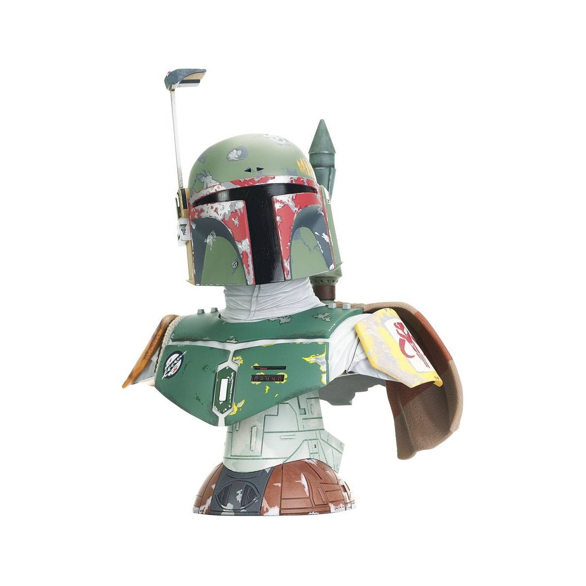 Diamond Select Toys - Boba Fett Episodio V 1/2 Busto - LEGENDS IN 3D - Star Wars