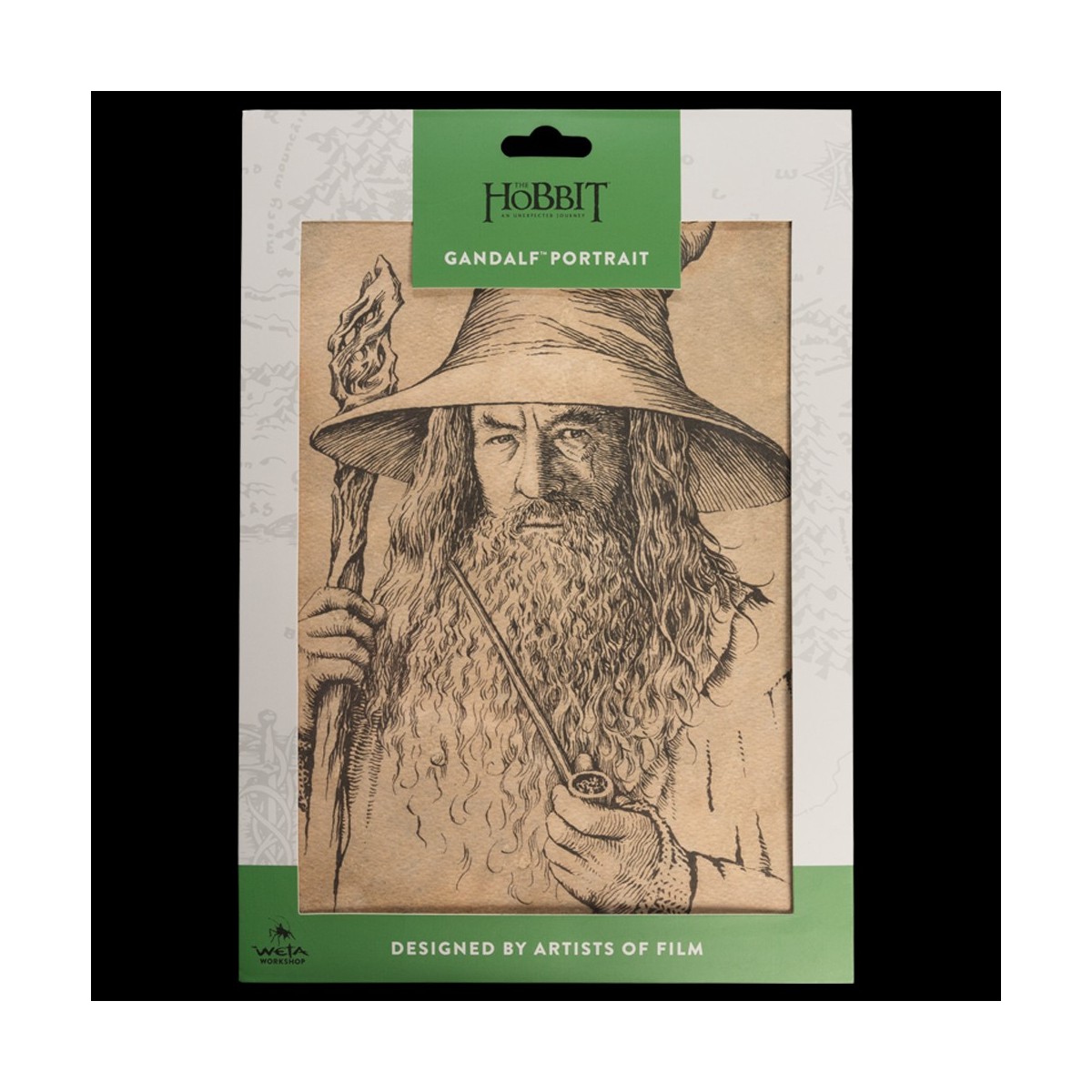 Weta - Gandalf Ritratto Stampa - Lo Hobbit Un Viaggio Inaspettato Stampa d'Arte