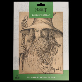 Weta - Gandalf Ritratto Stampa - Lo Hobbit Un Viaggio Inaspettato Stampa d'Arte