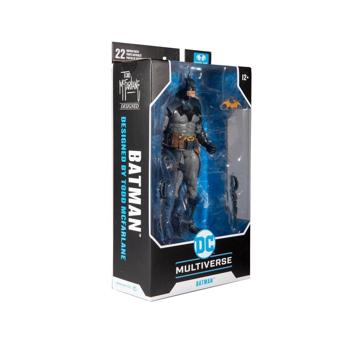 Mc Farlane - DC Multiverse - Batman disegnato da Todd McFarlane Versione Blu 1/12
