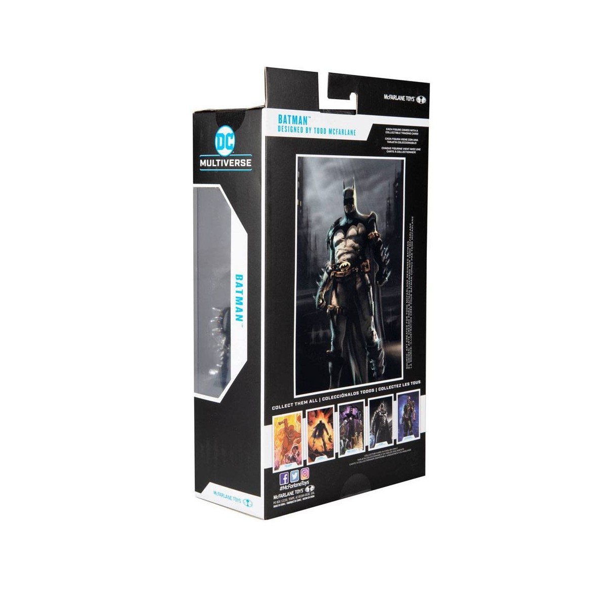 Mc Farlane - DC Multiverse - Batman disegnato da Todd McFarlane Versione Blu 1/12