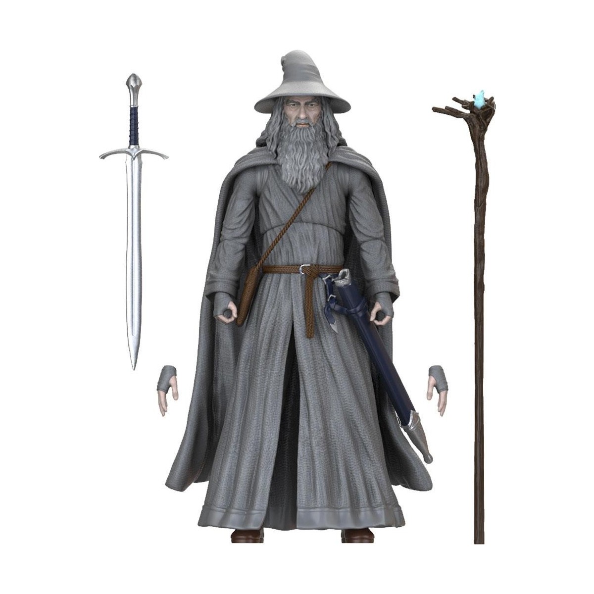 I soggetti leali - Gandalf - Il Signore degli Anelli action figure BST AXN