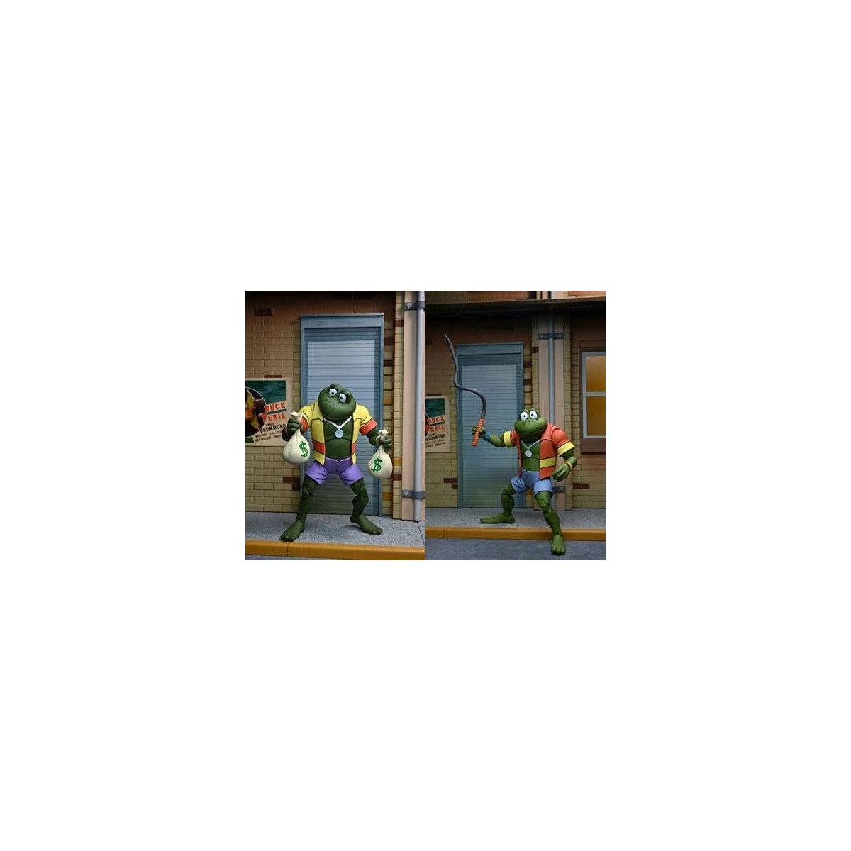Neca - TMNT - Tartarughe Ninja - Napoleone e Atilla Frog 2-pack