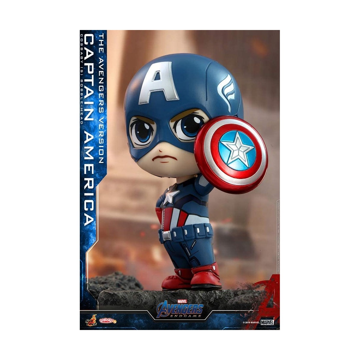 Hot Toys - Capitan America (The Avengers Version) - Cosbaby - 9cm