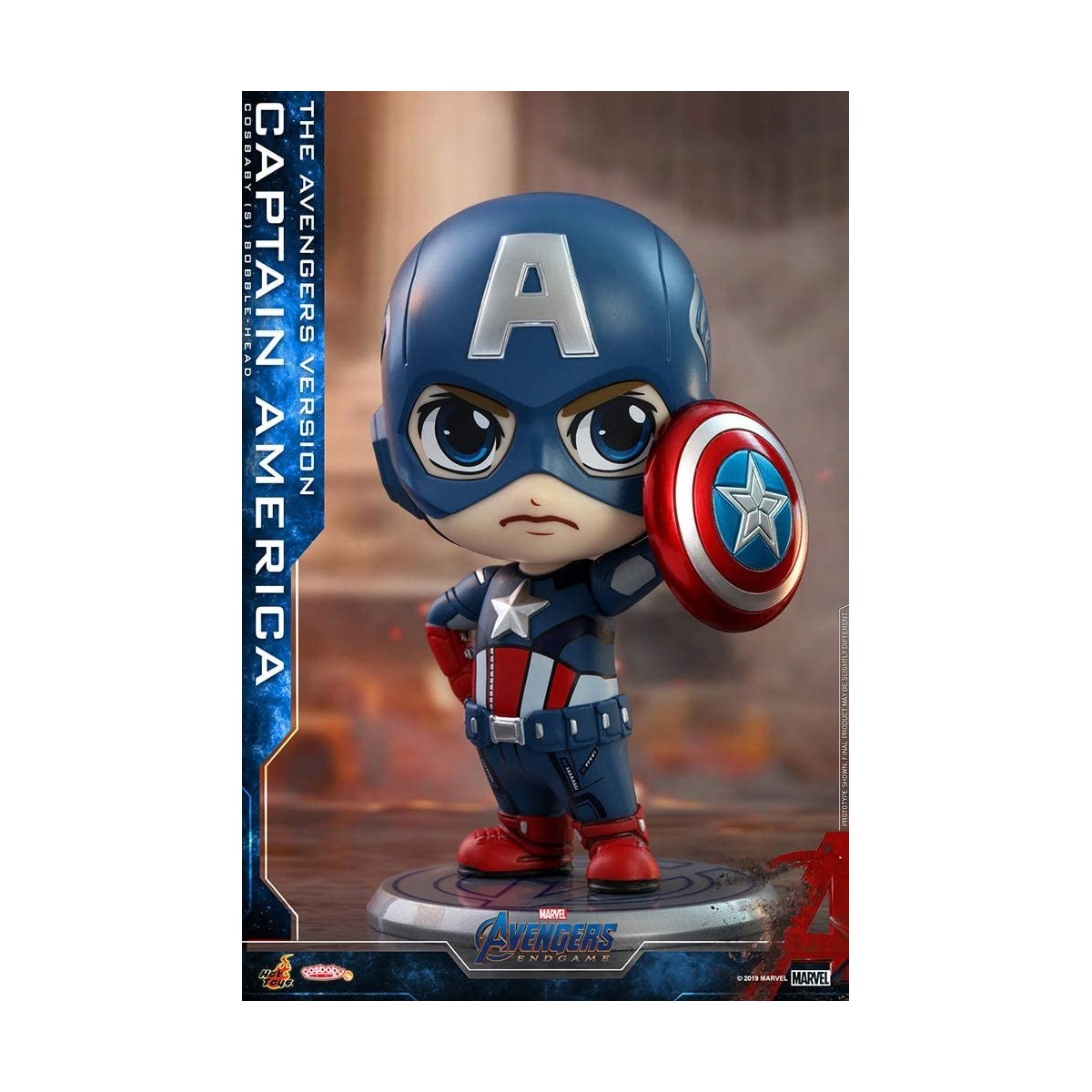 Hot Toys - Capitan America (The Avengers Version) - Cosbaby - 9cm