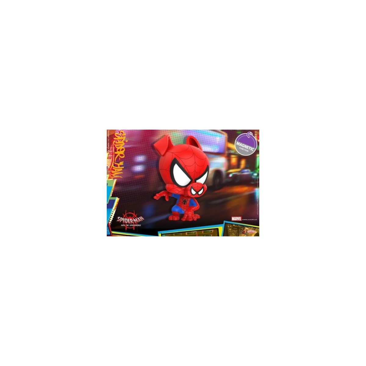 Hot Toys - Spider-Man into the Spiderverse - Spider Ham Cosbaby - Cosbaby - 9cm