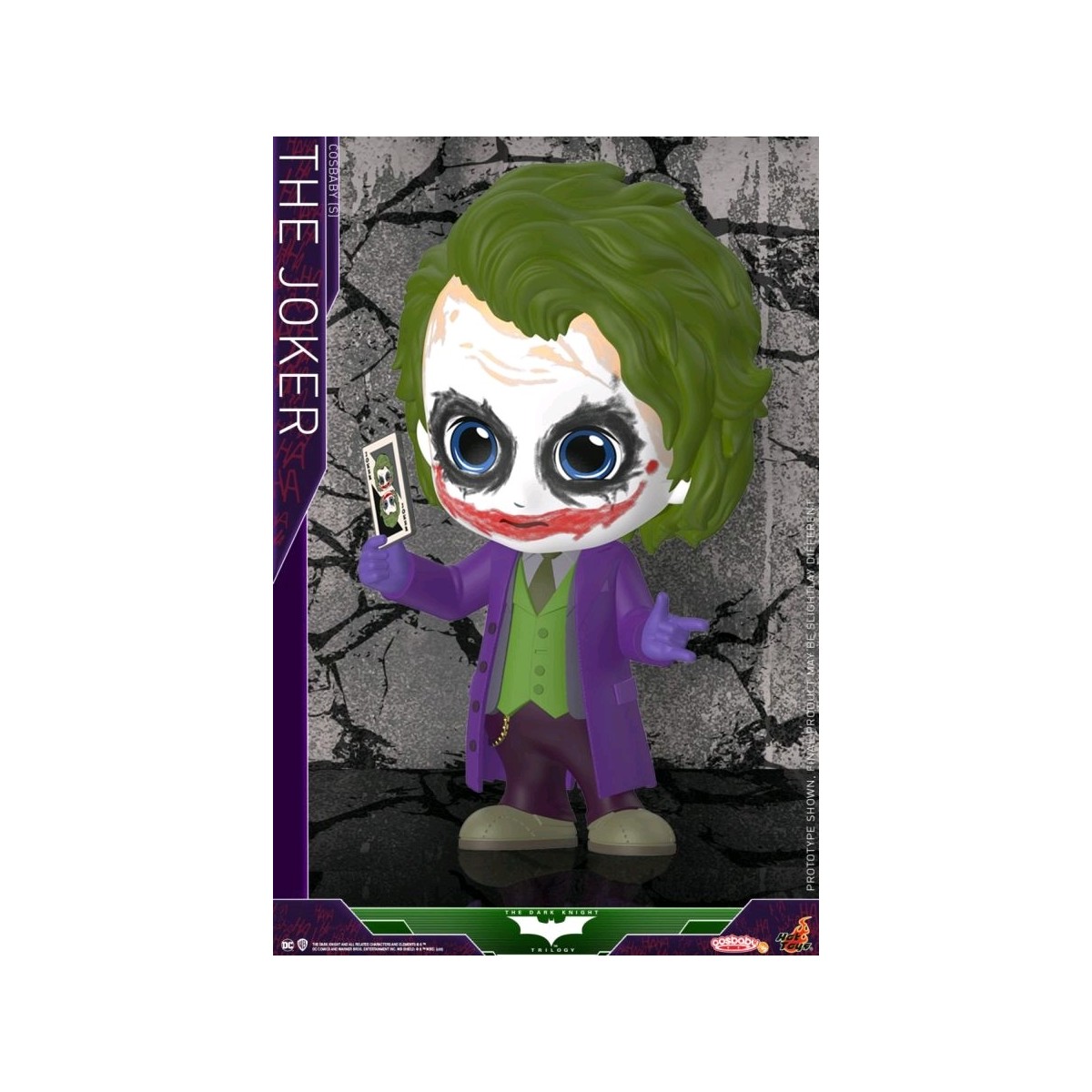 Hot Toys - Il Cavaliere Oscuro Joker - Cosbaby - 9cm