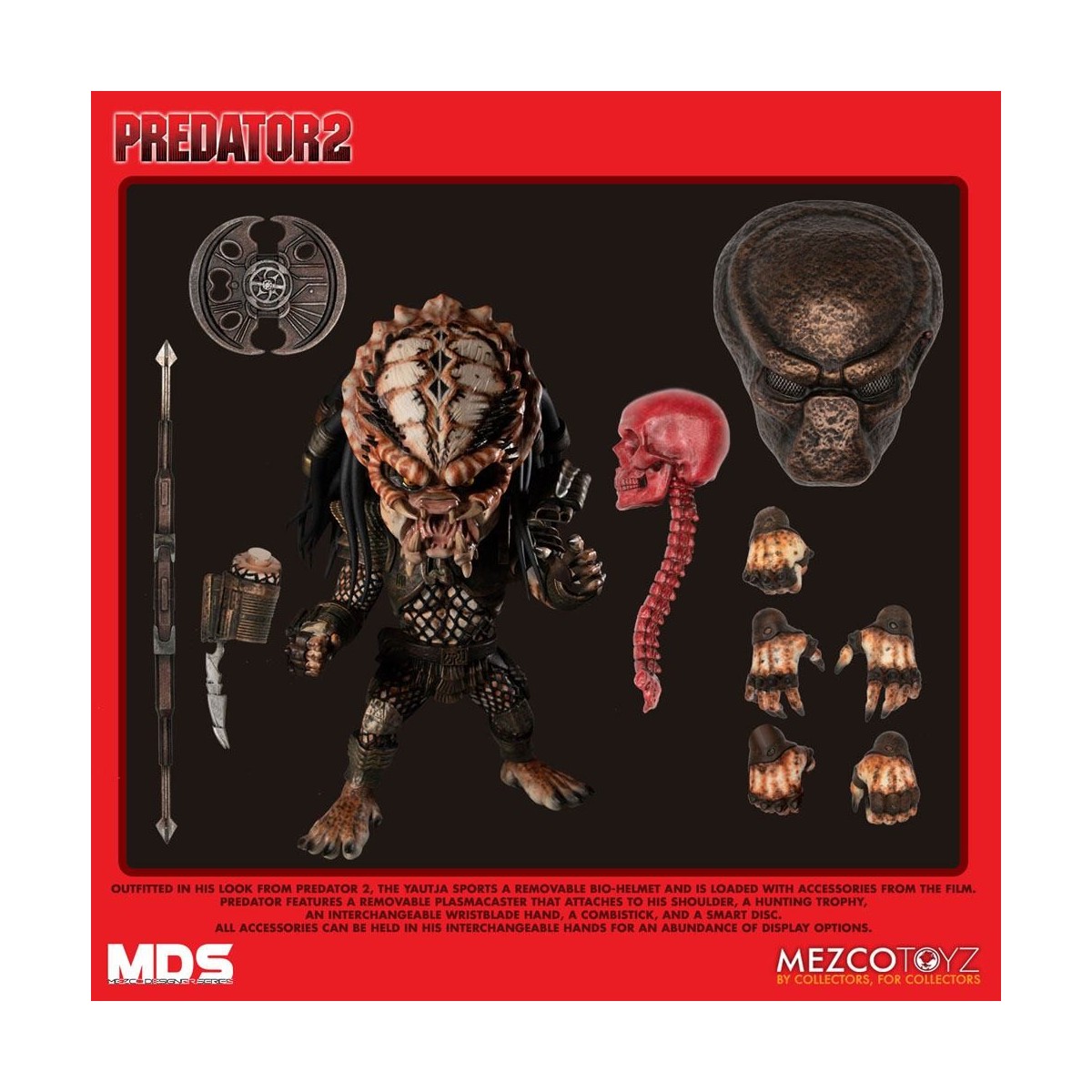 Mezco Designer Series - MDS - Deluxe City Hunter Predator 2