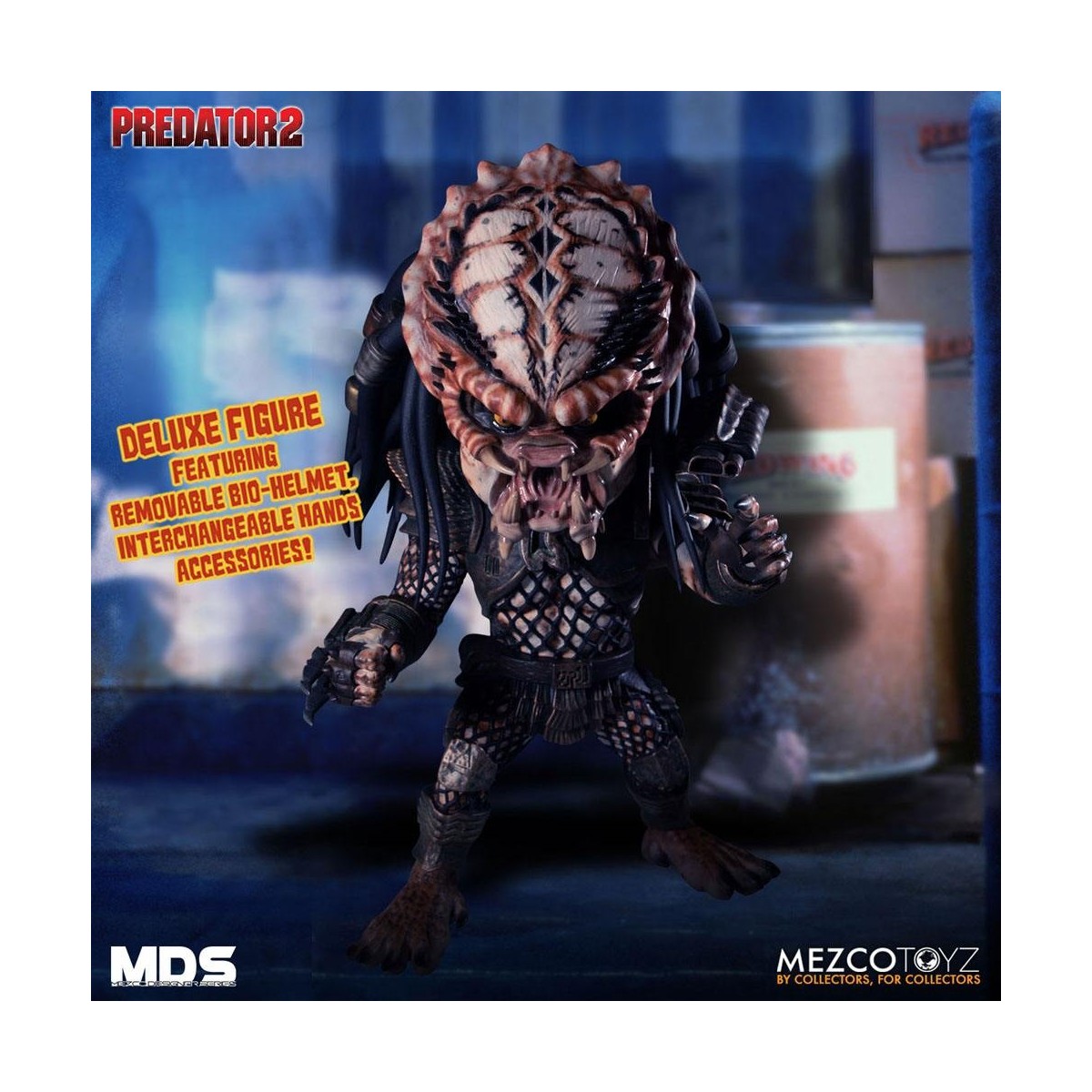Mezco Designer Series - MDS - Deluxe City Hunter Predator 2