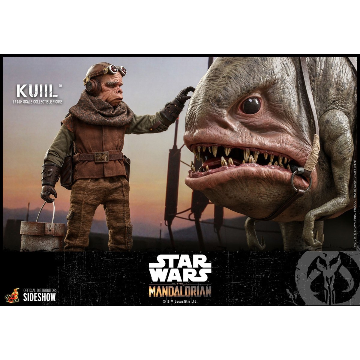 Hot Toys MMS Star Wars The Mandalorian - Kuiil 1/6