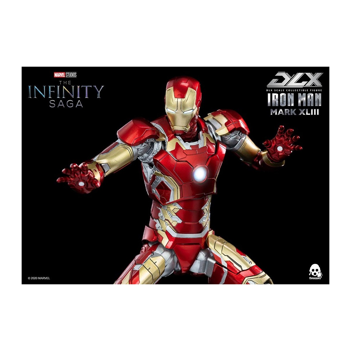 Threezero Infinity Saga Iron Man - Mark 43 DLX 1/12