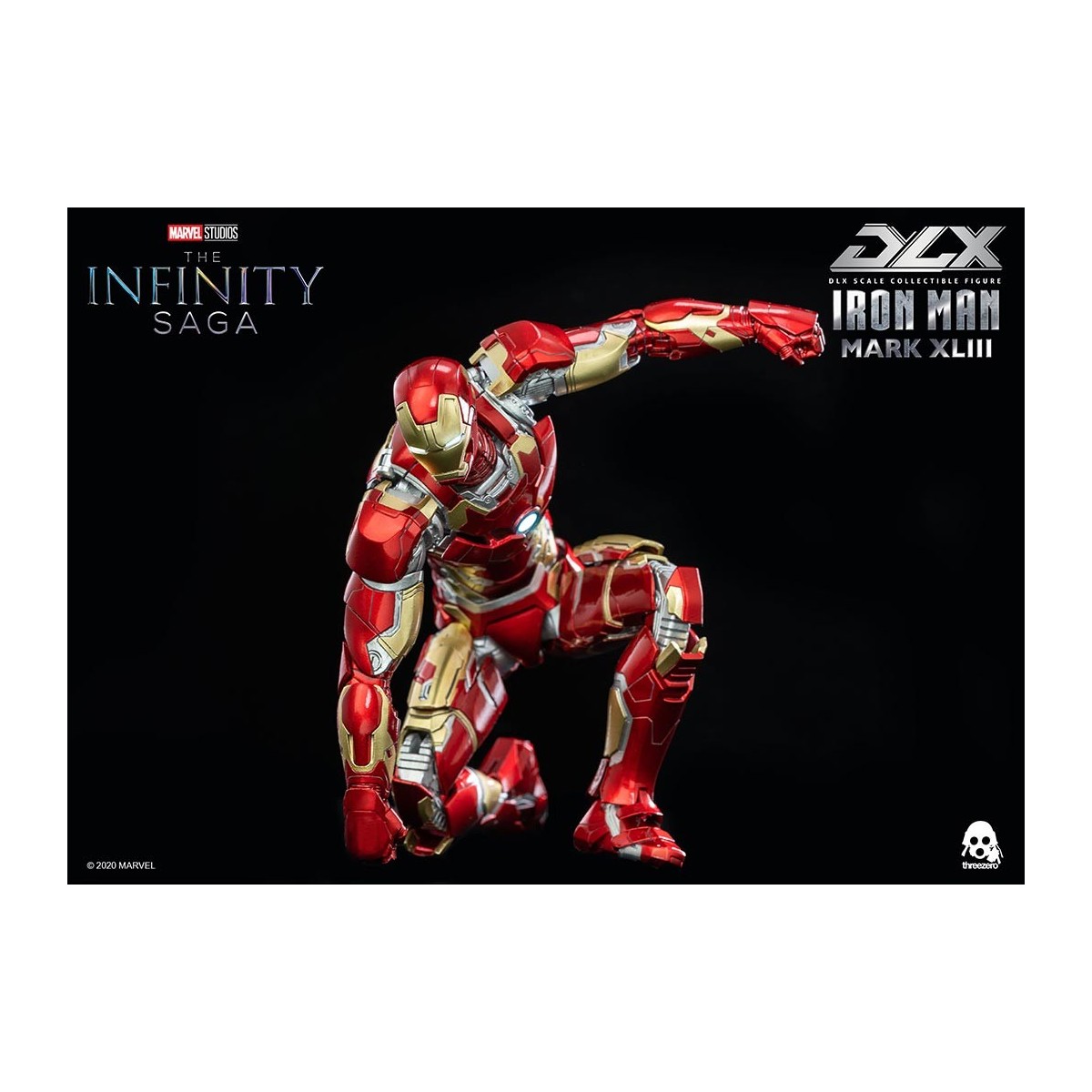 Threezero Infinity Saga Iron Man - Mark 43 DLX 1/12