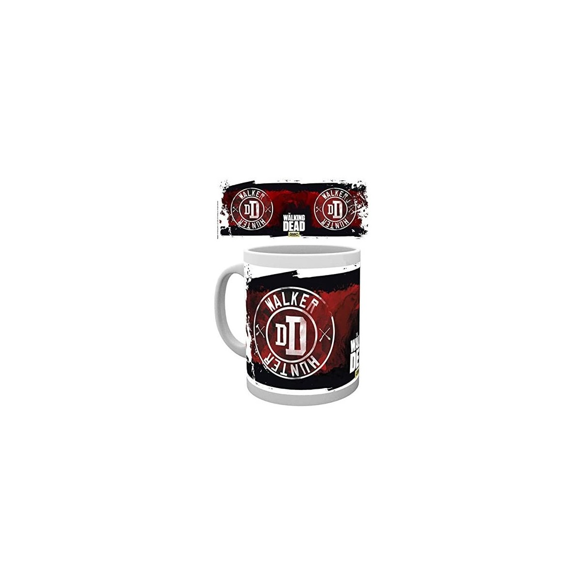 The Walking Dead - Tazza con toppa Walker Hunter