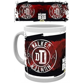 The Walking Dead - Tazza con toppa Walker Hunter