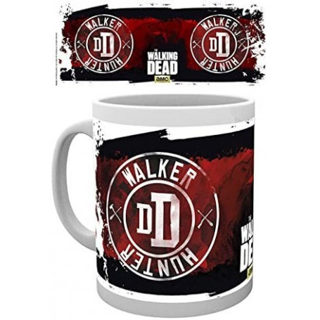The Walking Dead - Tazza con toppa Walker Hunter