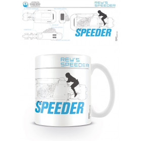 Star Wars - Tazza - Schizzo dello Speeder di Rey