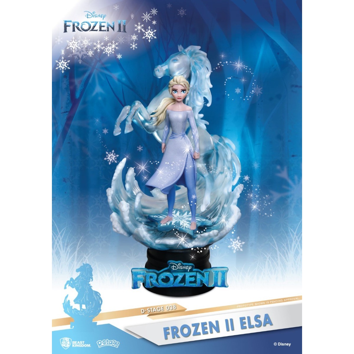 Regno della Bestia Disney Frozen 2 diorama ELSA - PVC D-Stage