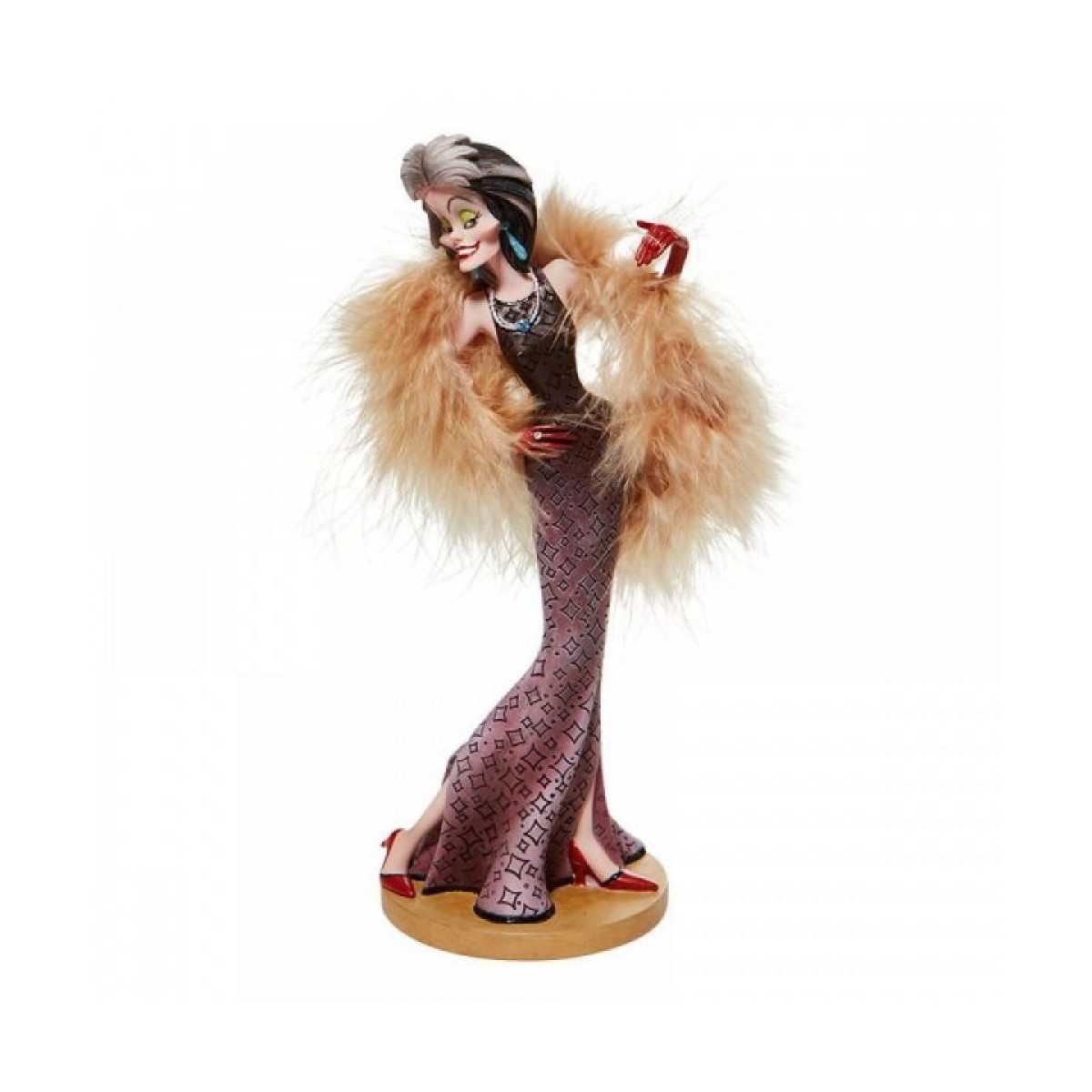 Enesco Disney Haute Couture - les 101 Dalmatiens - Crudelia d'Enfer - De Vil
