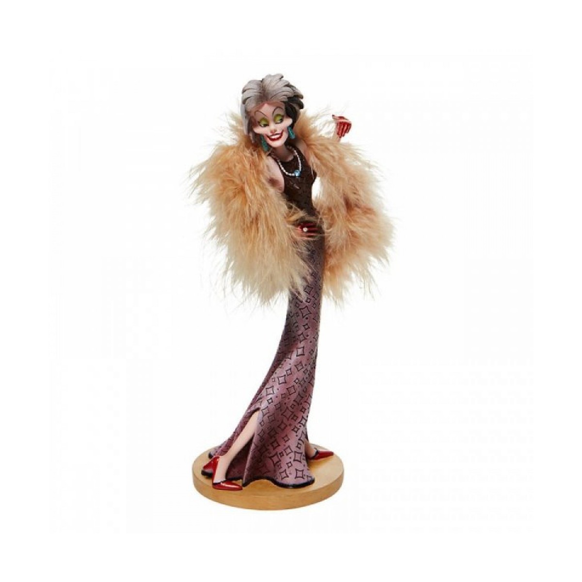 Enesco Disney Haute Couture - les 101 Dalmatiens - Crudelia d'Enfer - De Vil