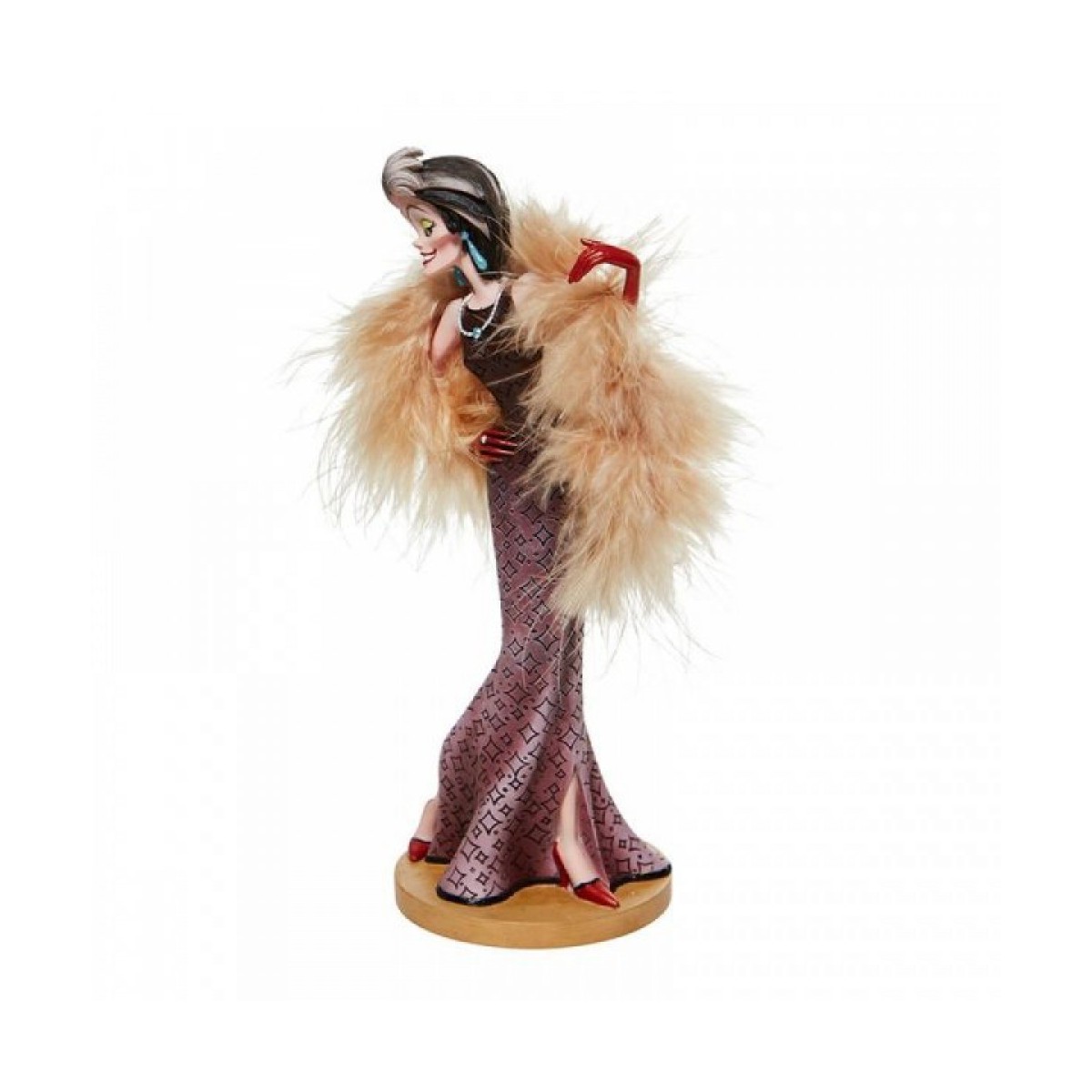 Enesco Disney Haute Couture - les 101 Dalmatiens - Crudelia d'Enfer - De Vil