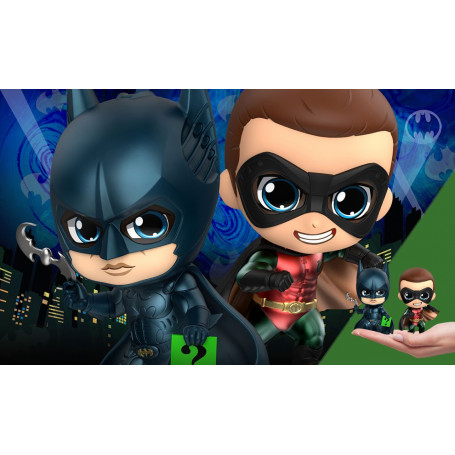 Hot Toys Cosbaby - Batman Forever - Batman & Robin