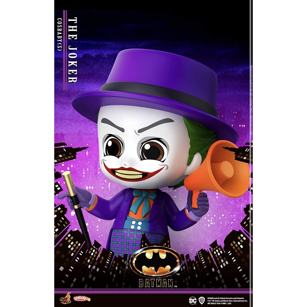 Hot Toys - Batman 1989 - Il Joker - Cosbaby - 9cm
