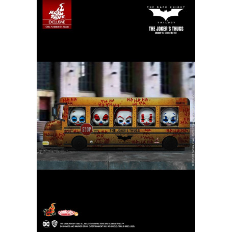 Hot Toys - Batman La Trilogia del Cavaliere Oscuro - Gli sgherri del Joker set di 5 - Cosbaby - 9cm