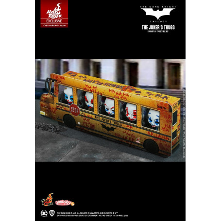Hot Toys - Batman La Trilogia del Cavaliere Oscuro - Gli sgherri del Joker set di 5 - Cosbaby - 9cm