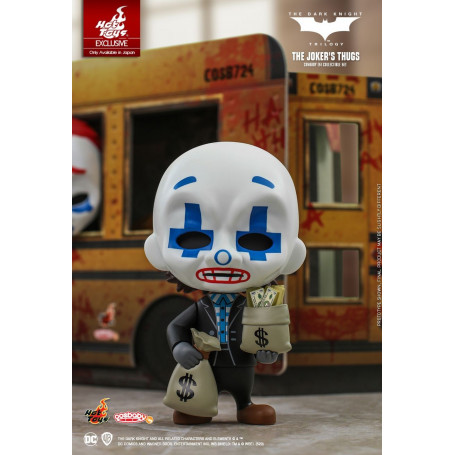 Hot Toys - Batman La Trilogia del Cavaliere Oscuro - Gli sgherri del Joker set di 5 - Cosbaby - 9cm