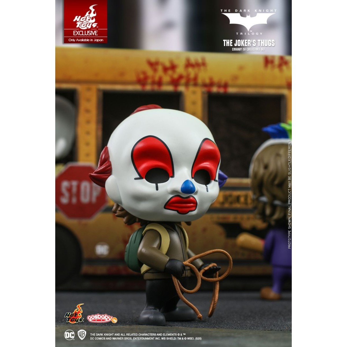 Hot Toys - Batman La Trilogia del Cavaliere Oscuro - Gli sgherri del Joker set di 5 - Cosbaby - 9cm