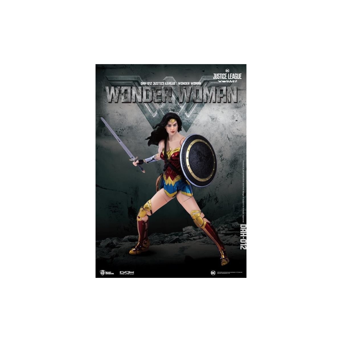 Beast Kingdom - Wonder Woman Justice League - Dynamic Action Heroes figura 1/9