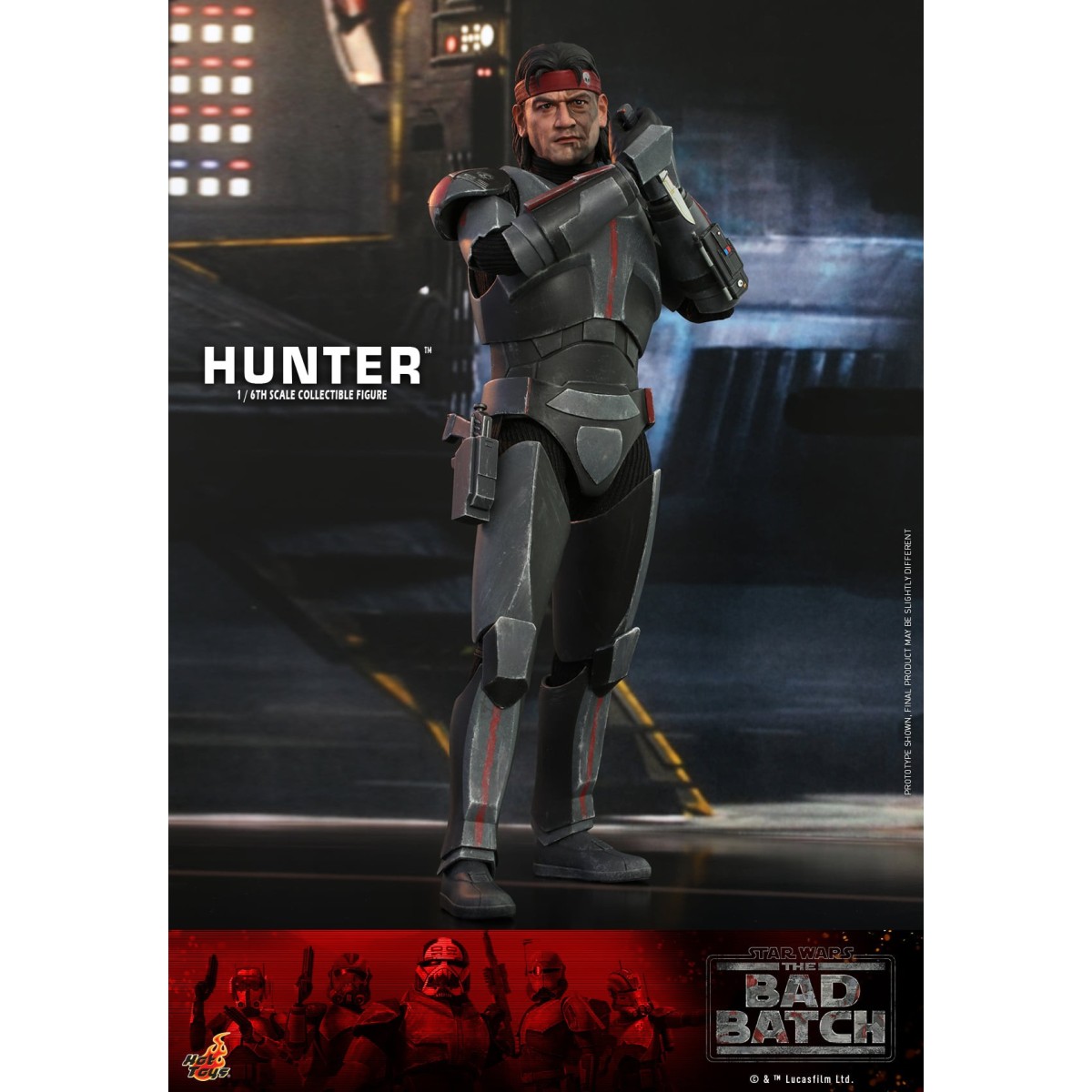 Hot Toys Star Wars - Hunter - The Bad Batch 1/6