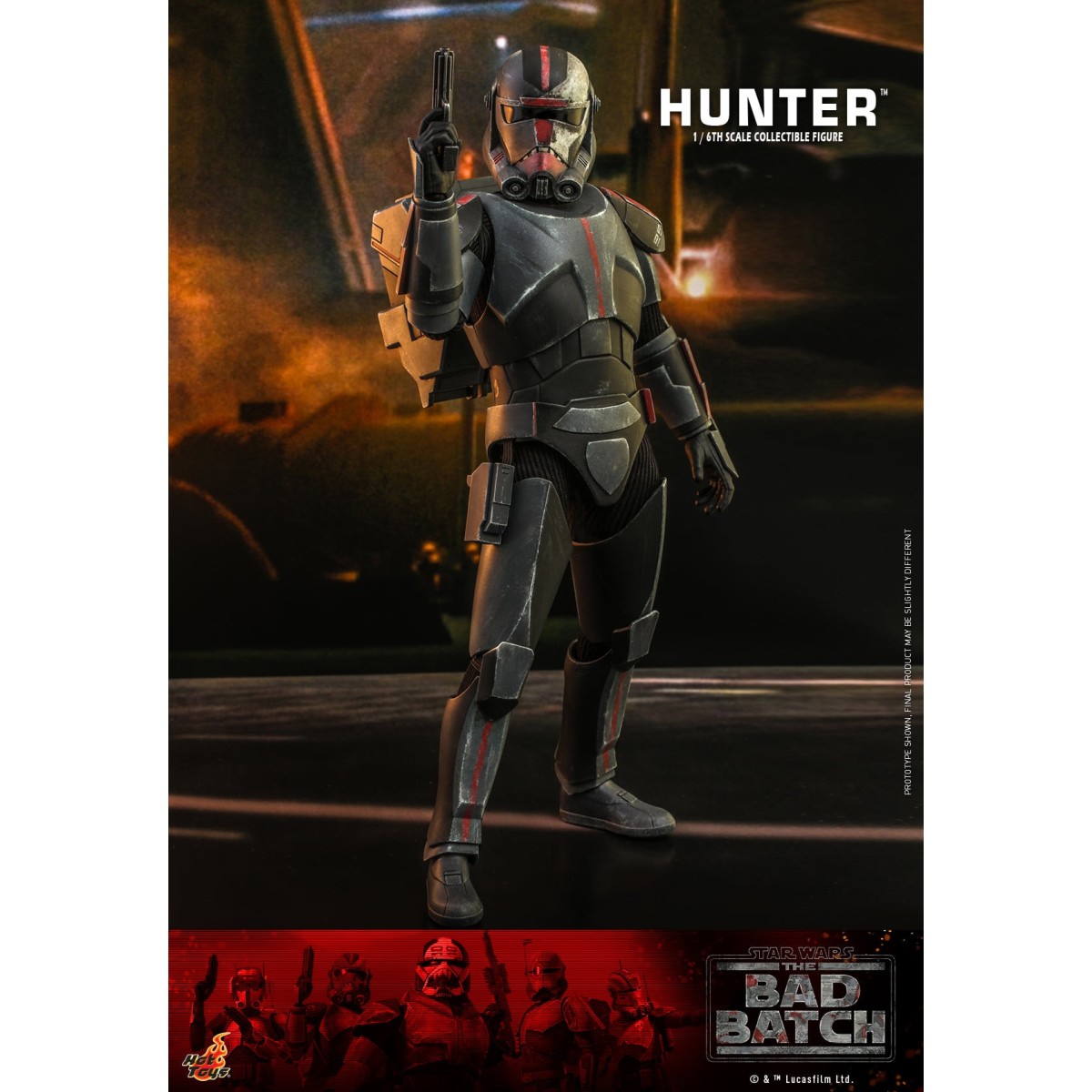Hot Toys Star Wars - Hunter - The Bad Batch 1/6