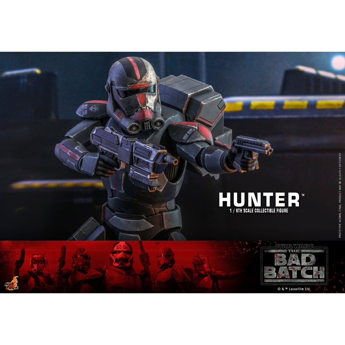 Hot Toys Star Wars - Hunter - The Bad Batch 1/6