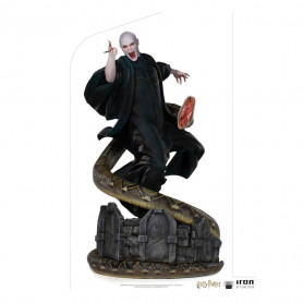 Iron Studios - Statua Replica Legacy 1/4 Voldemort & Nagini - Harry Potter