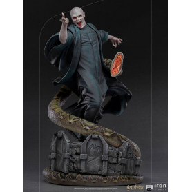 Iron Studios - Statua Replica Legacy 1/4 Voldemort & Nagini - Harry Potter