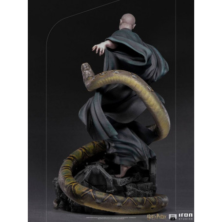 Iron Studios - Statua Replica Legacy 1/4 Voldemort & Nagini - Harry Potter