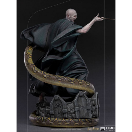 Iron Studios - Statua Replica Legacy 1/4 Voldemort & Nagini - Harry Potter