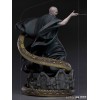 Iron Studios - Statua Replica Legacy 1/4 Voldemort & Nagini - Harry Potter